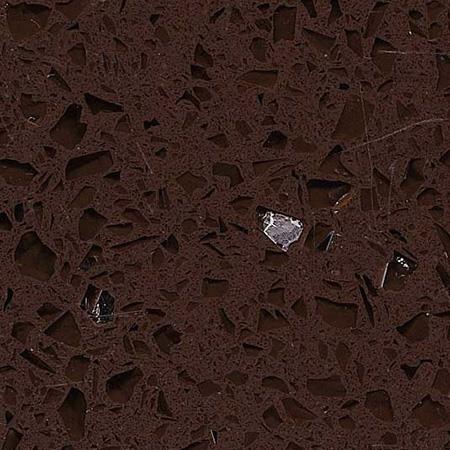 Crystal Brown Quartz Slabs