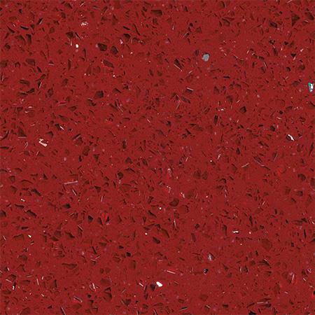 Red Quartz Stone Countertop