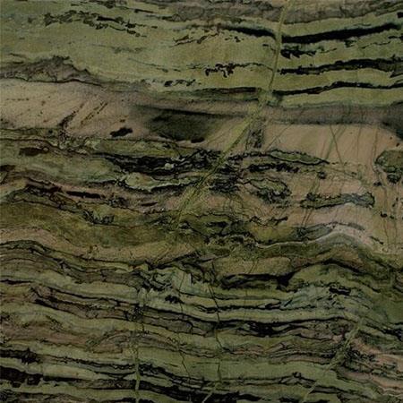 Verde Bamboo Quartzite Marble Slabs