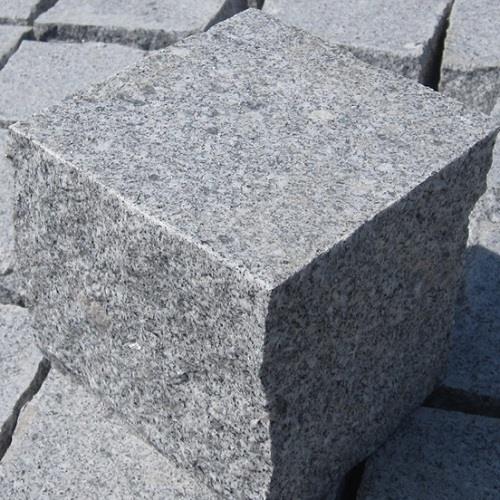 G341 Grey Granite Cube Stone