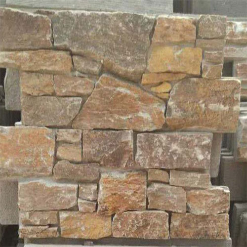Cut To Size Rusty Slate Stone Exterior Wall Cladding