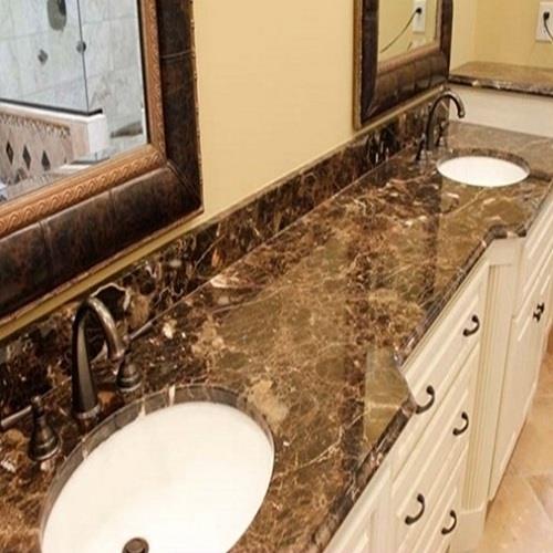 Emperado Brown Marble Countertop