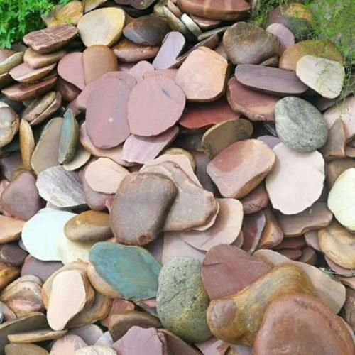 Natural River Stone Outdoor Wall Decoration
