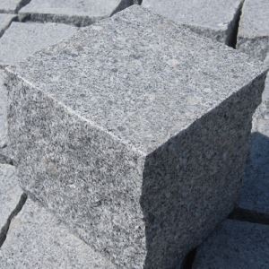 G341 Grey Granite Cube Stone