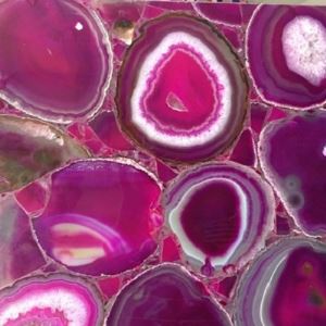 Lilac Agate Semiprecious Stones Slab