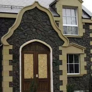 Beige Sandstone Tiles For Window And Door