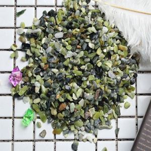 Natural Jade Green Pebble Stone Chips
