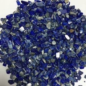 Natural Lazuli Blue Pebbles Stone