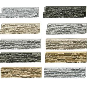 Polyurethane Pu Faux Stone Exterior Wall Siding Panel