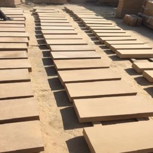 Dircet sales Beige honed sandstone floor tiles