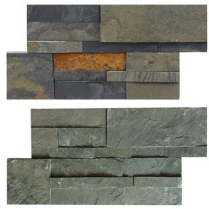 Wall Siding Slate Panels Stone Staked For Exterior